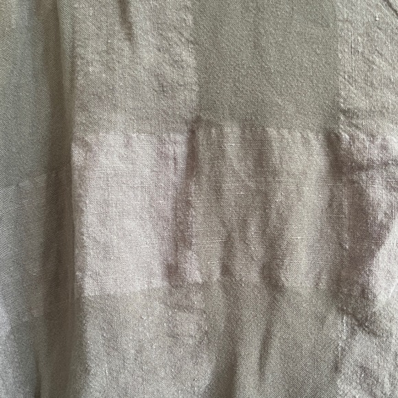 Niche‎ Nilgun Derman Taupe Tan
Checkered Gingham Linen Lightweight Dress XL - Picture 3 of 6